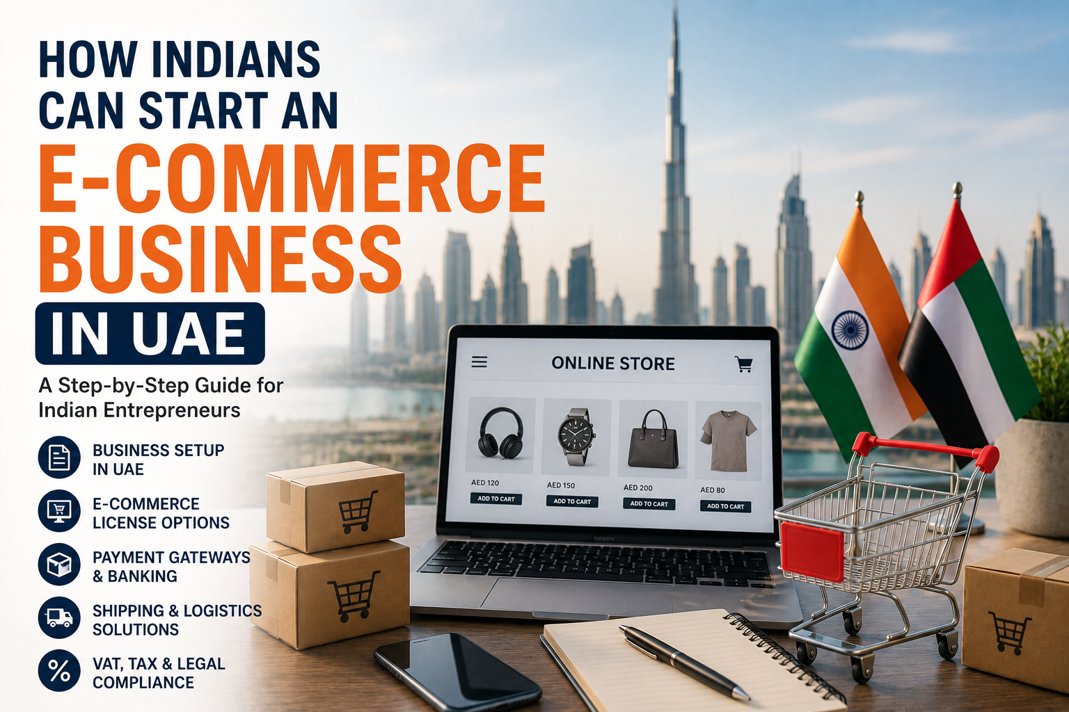 Why Should Indians Start an E-commerce Business in UAE?